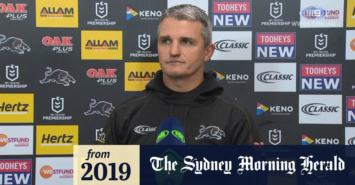 Video NRL Press Conference Ivan Cleary Round 17